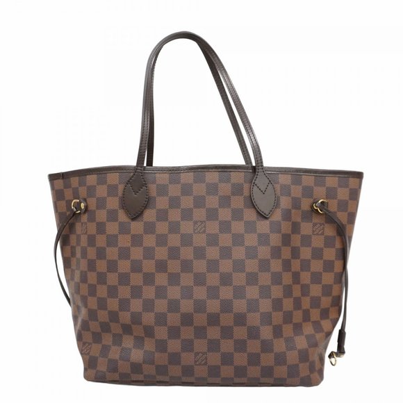 Louis Vuitton Damier Neverfull MM Tote Bag N51105 Ebene Women's - Picture 1 of 15